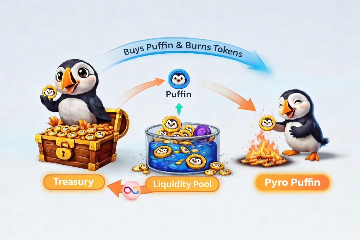 Puffin tokenomics diagram